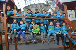Die Klasse 1d mit ihrem "TolleRanzen"